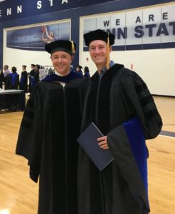 Scott Wandel at graduation