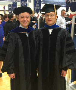 Yanchun Yin at graduation